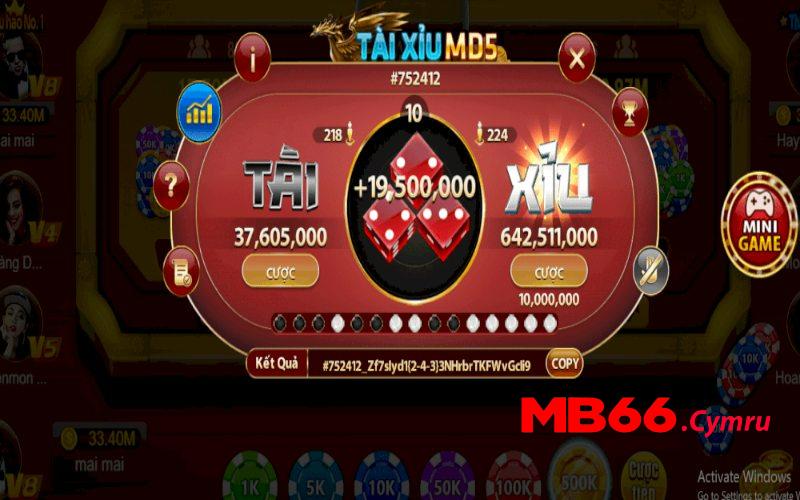 Khái quát game tài xỉu MD5